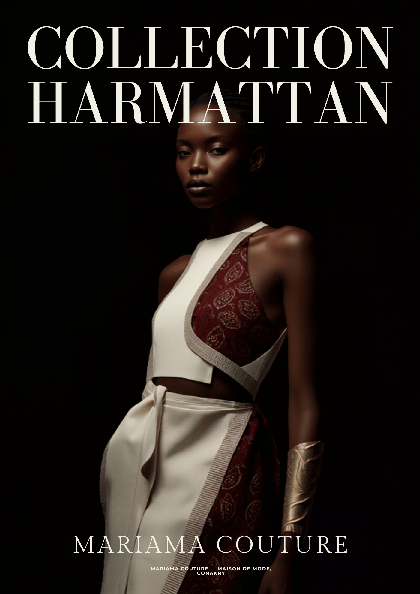 Printed lookbook — editorial layout and typographic hierarchy